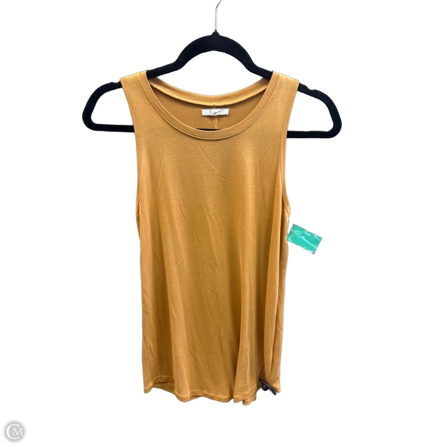 Top Sleeveless By Maurices In Yellow, Size: S
