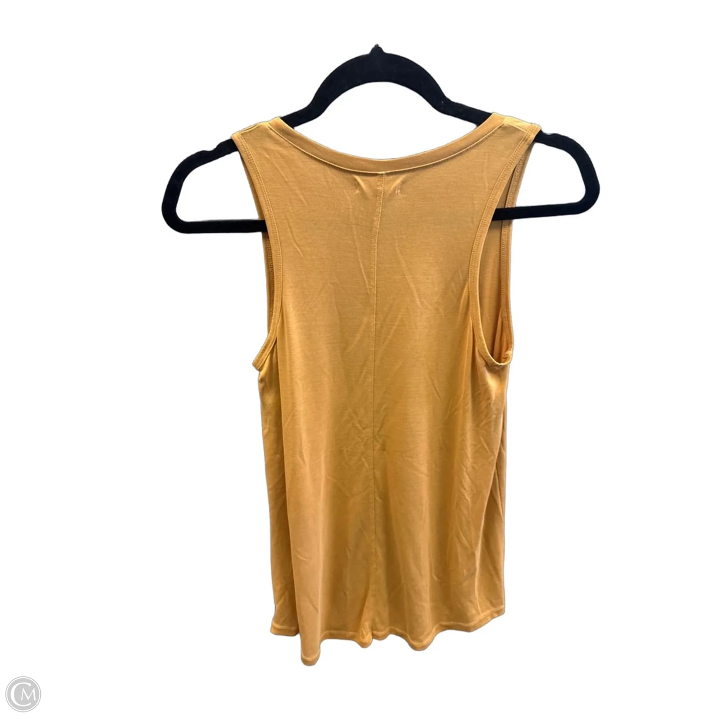 Top Sleeveless By Maurices In Yellow, Size: S