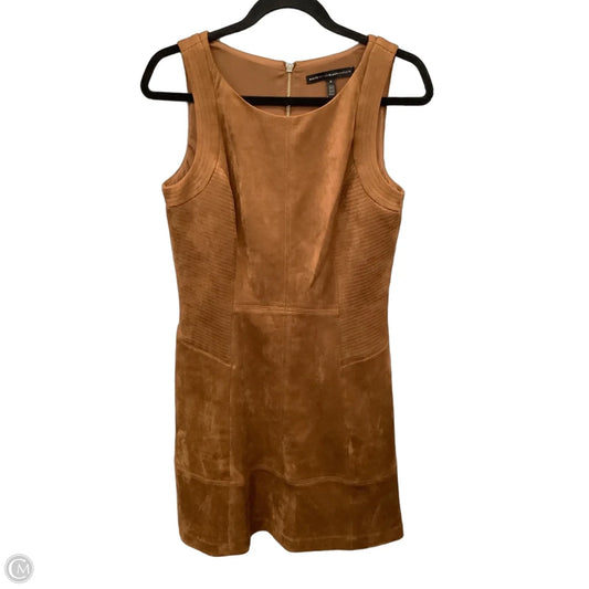 Dress Casual Midi By White House Black Market In Brown, Size: S