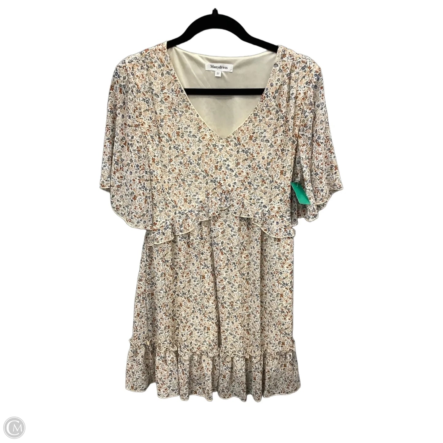 Dress Casual Midi By Clothes Mentor In Floral Print, Size: M