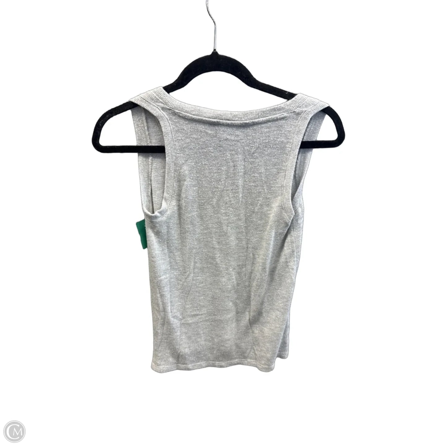 Top Sleeveless By Simply Vera In Grey, Size: Xs