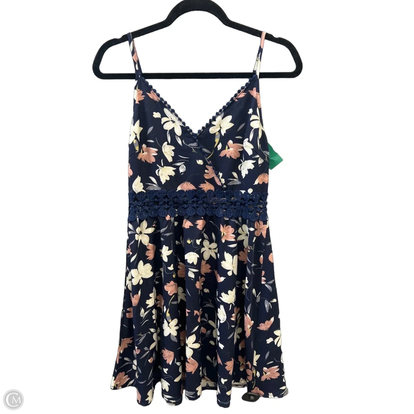 Dress Casual Midi By Clothes Mentor In Blue, Size: M