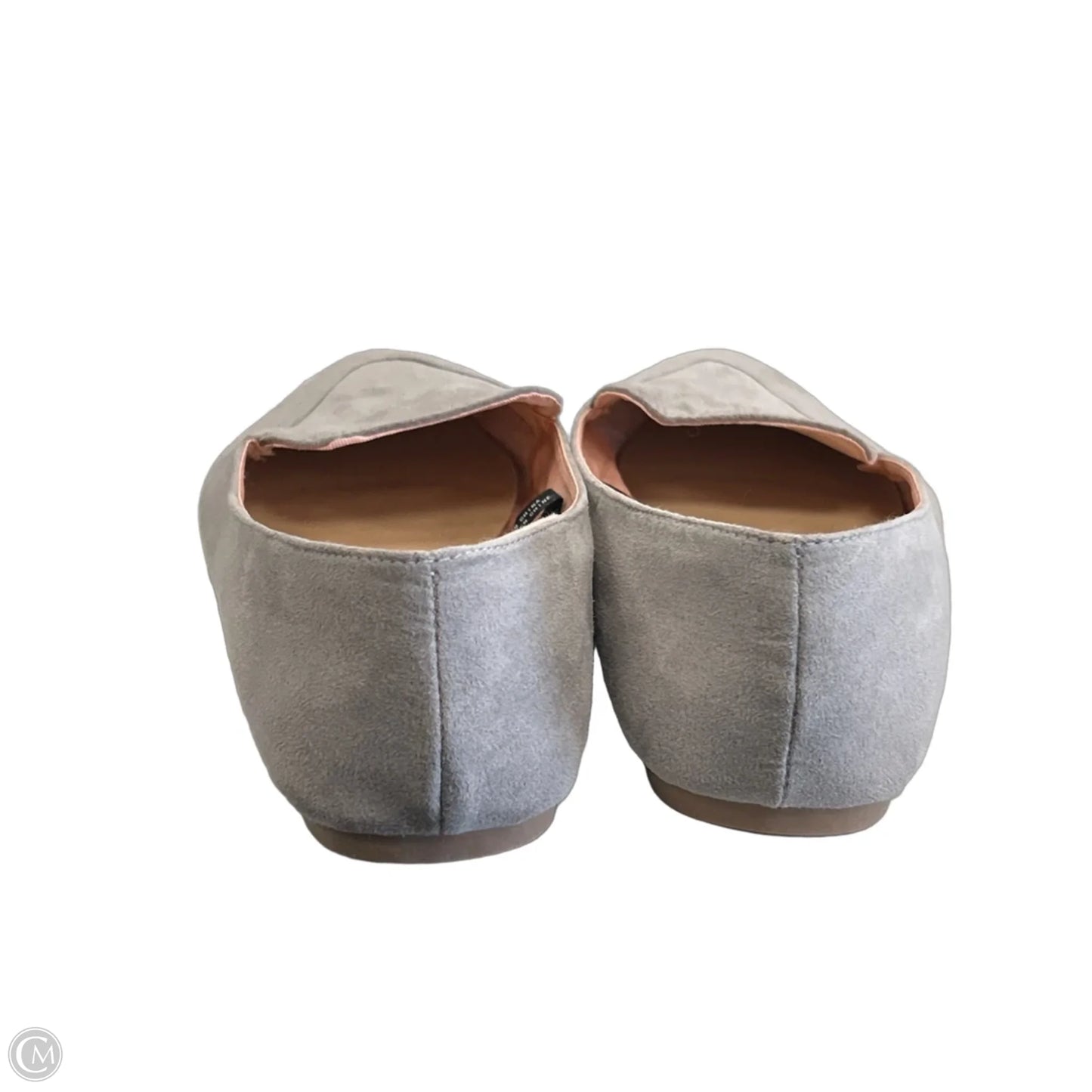 Shoes Flats By Clothes Mentor In Grey, Size: 8