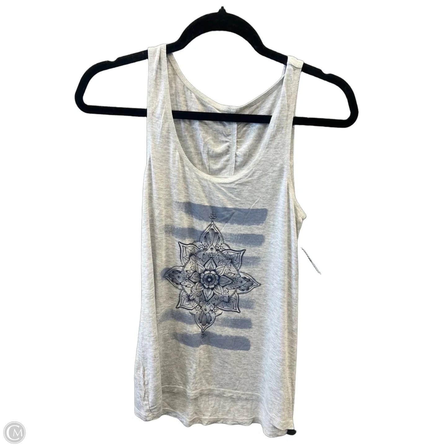 Athletic Tank Top By Gaiam In Grey, Size: Xs