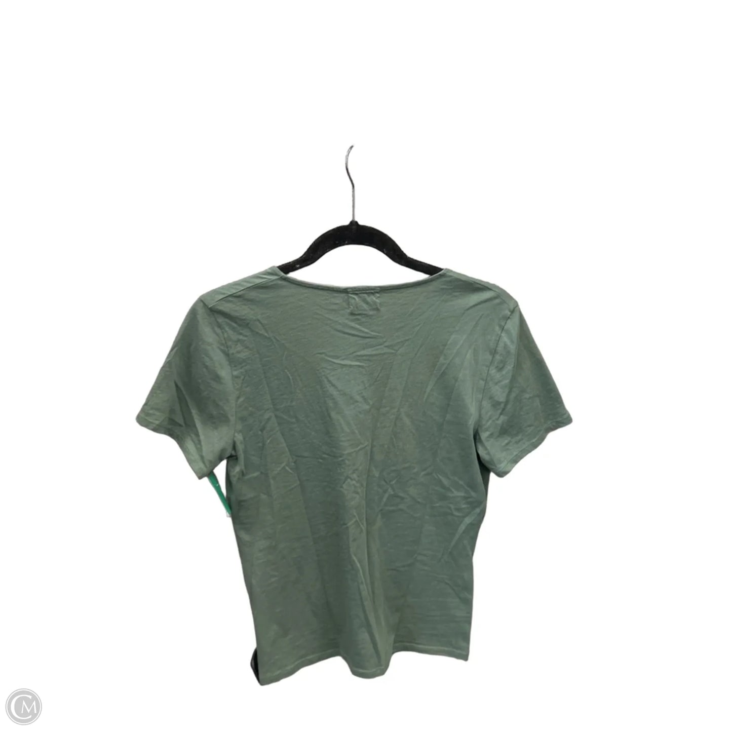 Top Short Sleeve By Nation In Green, Size: S