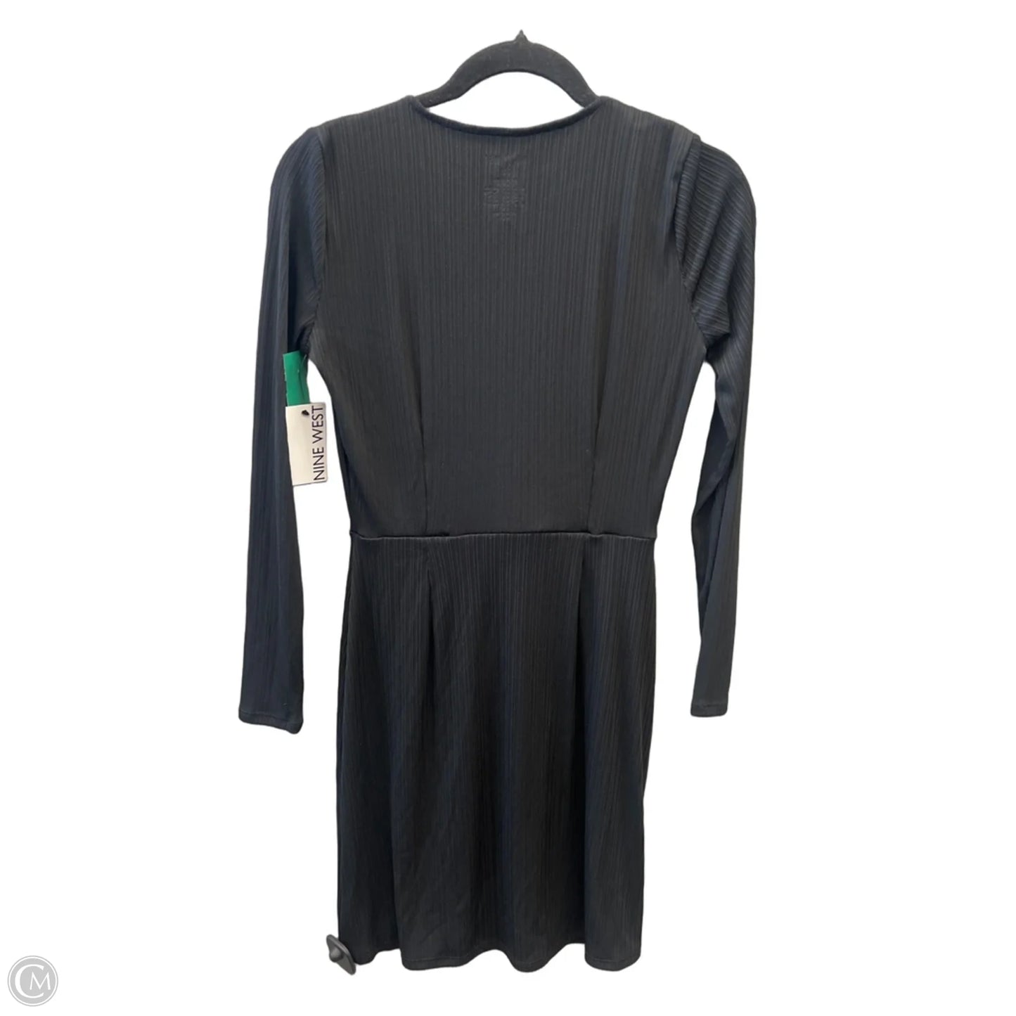 Dress Casual Midi By Nine West Apparel In Black, Size: Xs