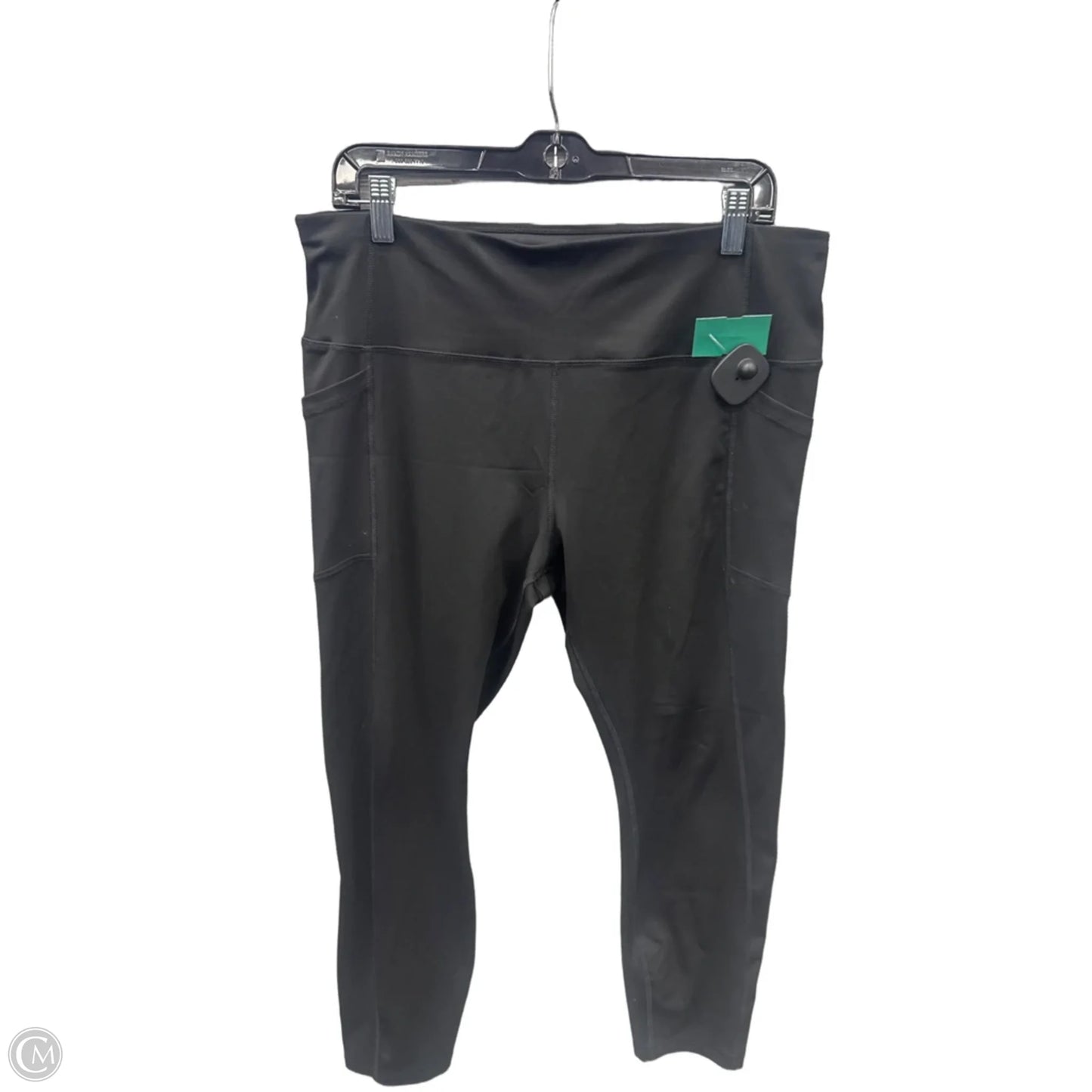 Athletic Leggings By Avia In Black, Size: Xl