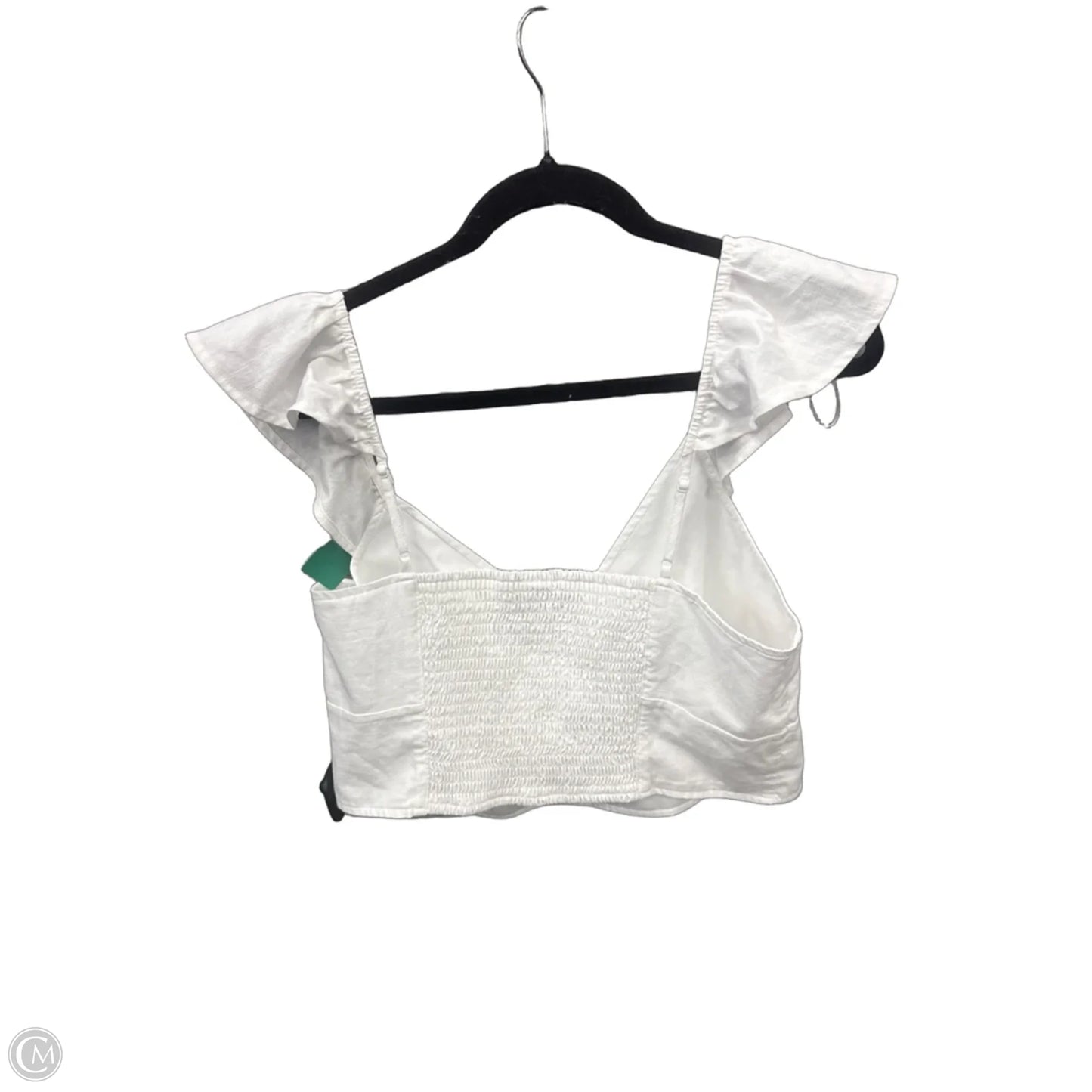 Top Sleeveless By A New Day In White, Size: L