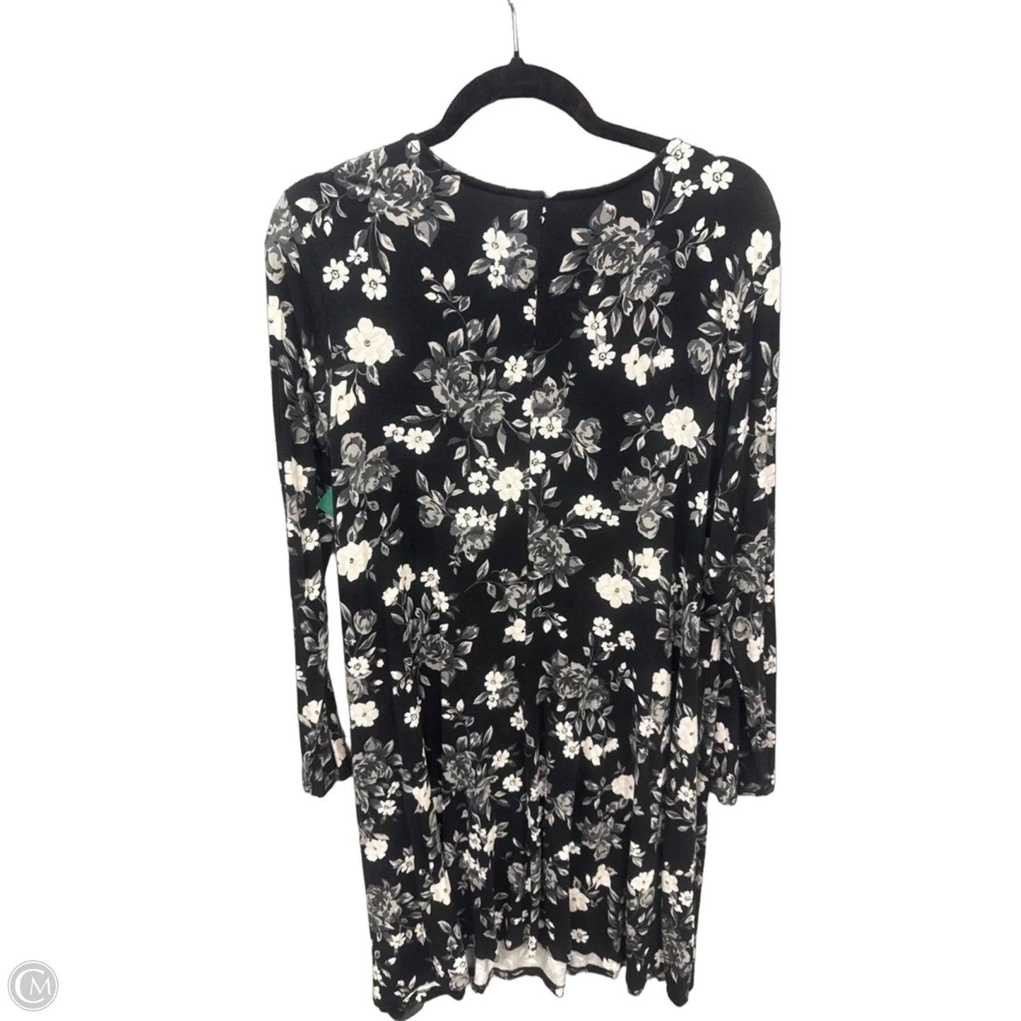 Dress Casual Midi By Old Navy In Black & White, Size: L