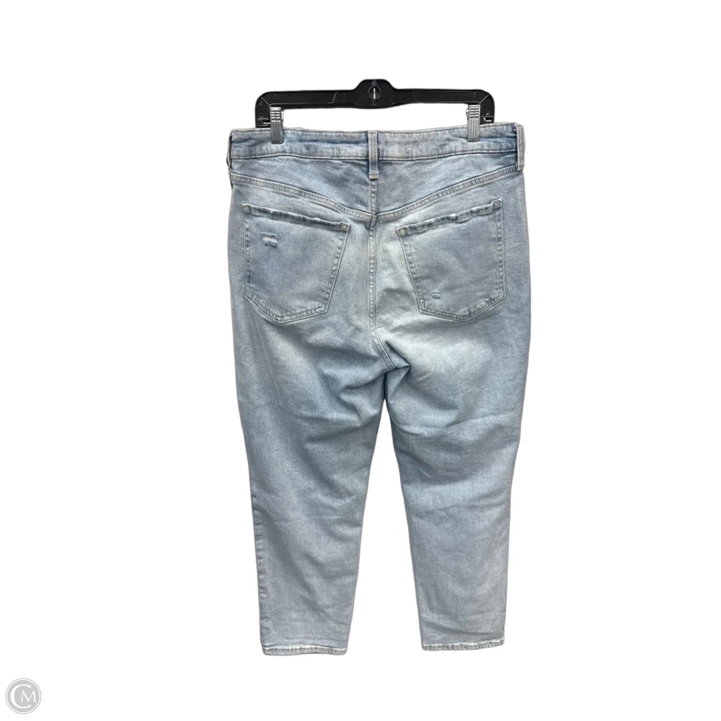 Jeans Straight By Old Navy In Blue Denim, Size: 14