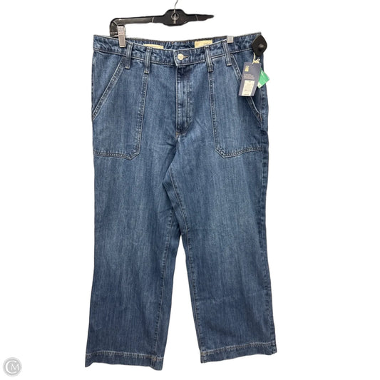 Jeans Wide Leg By Universal Thread In Blue Denim, Size: 14