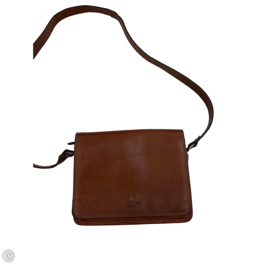 Crossbody Leather By Clothes Mentor, Size: Medium