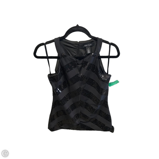Top Sleeveless By White House Black Market In Black, Size: Xs