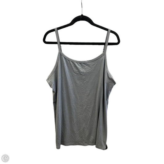 Top Cami By Terra & Sky In Grey, Size: 1x