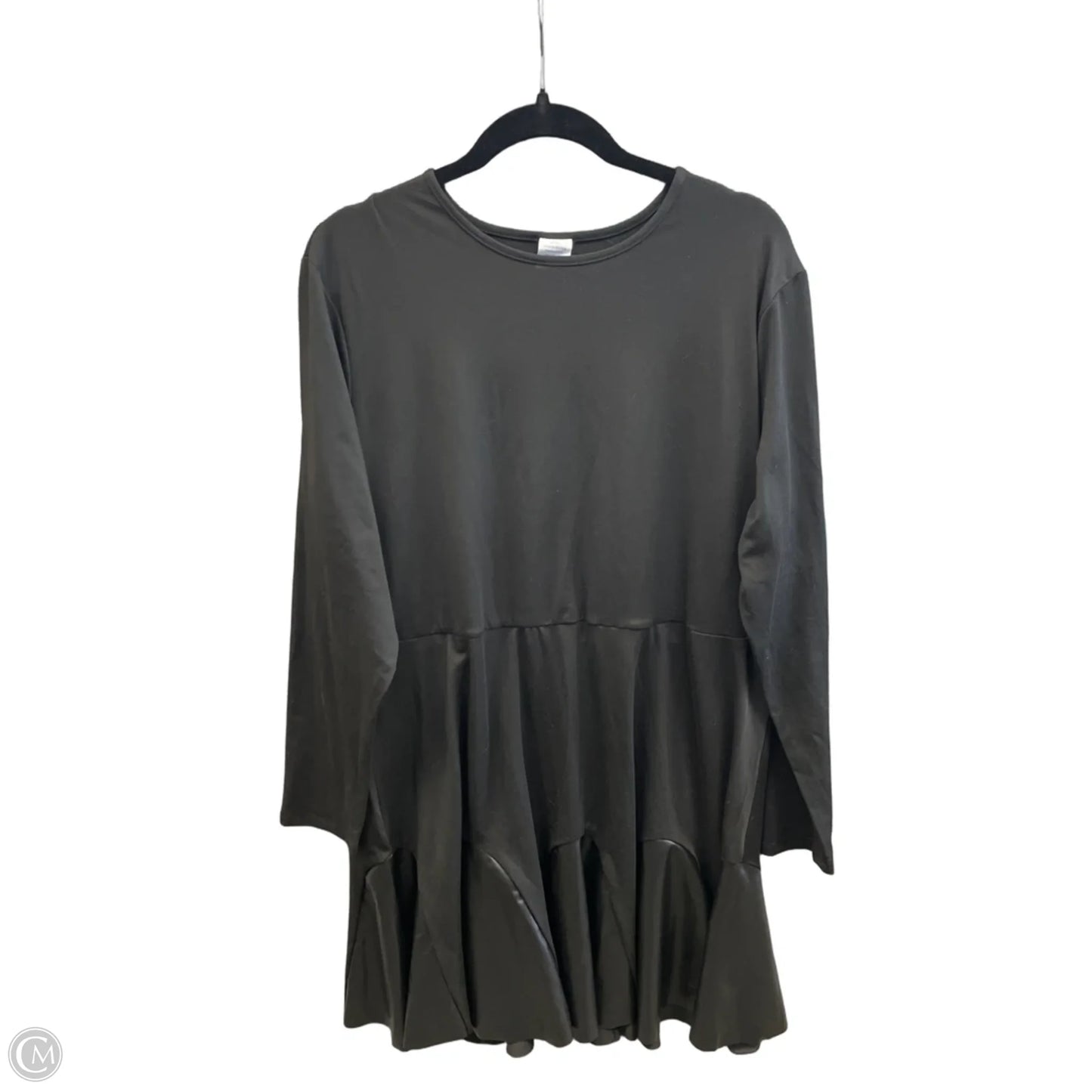 Dress Casual Midi By Shein In Black, Size: 3x