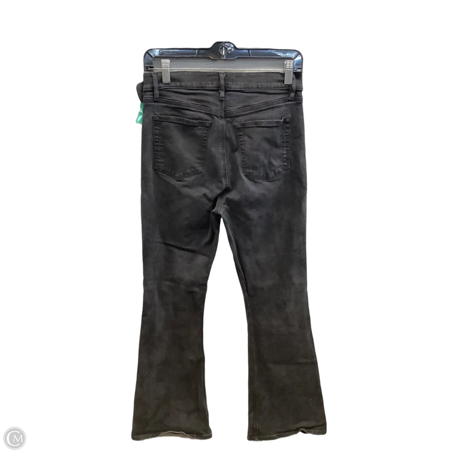 Jeans Flared By Loft In Black, Size: 8