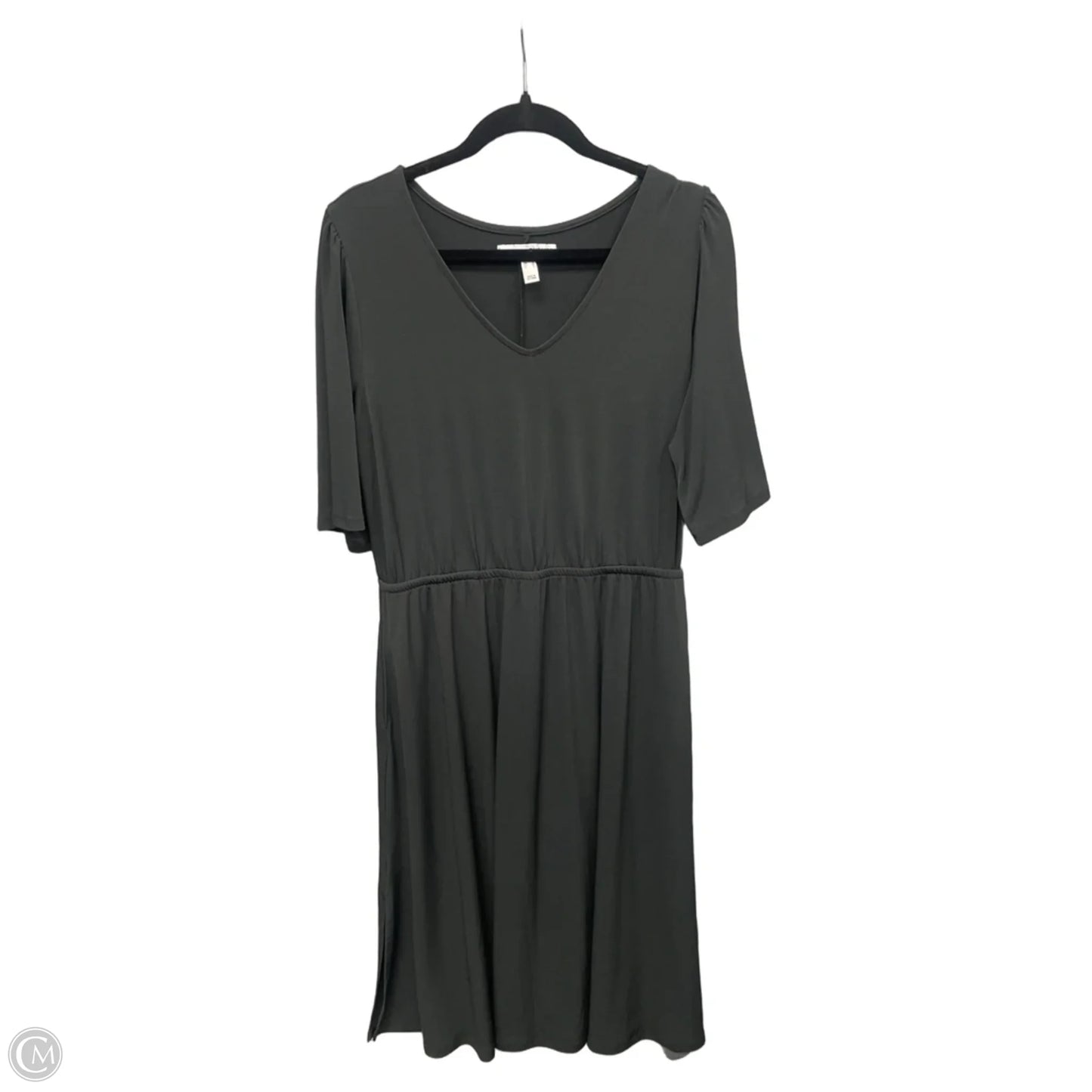 Dress Casual Midi By Clothes Mentor In Black, Size: M