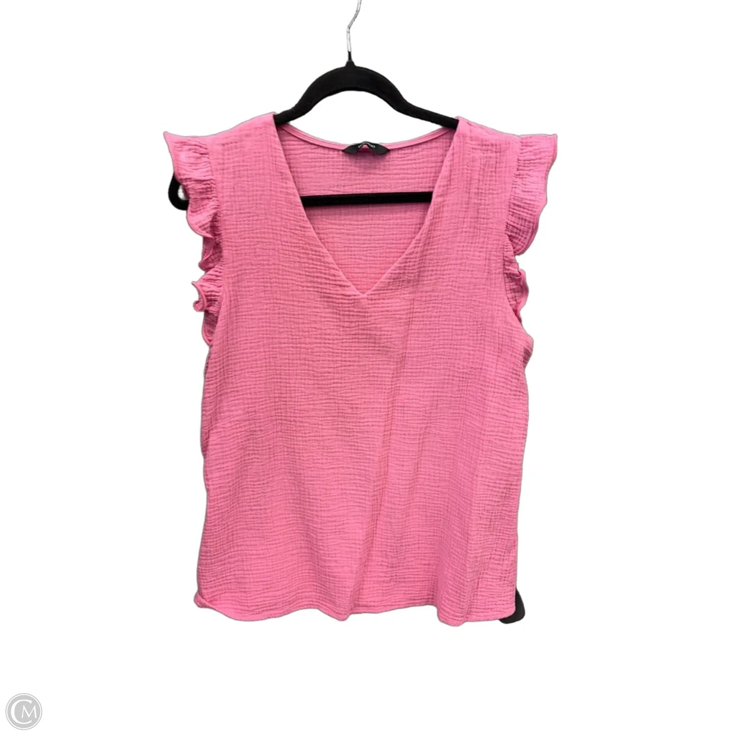Top Short Sleeve By Dokotoo In Pink, Size: L