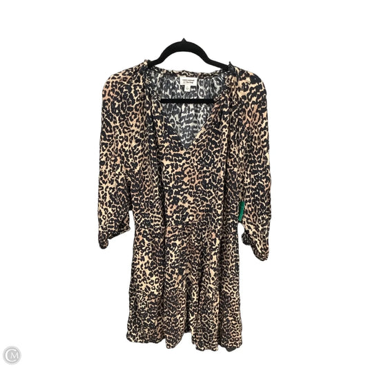 Dress Casual Midi By Clothes Mentor In Animal Print, Size: 2x