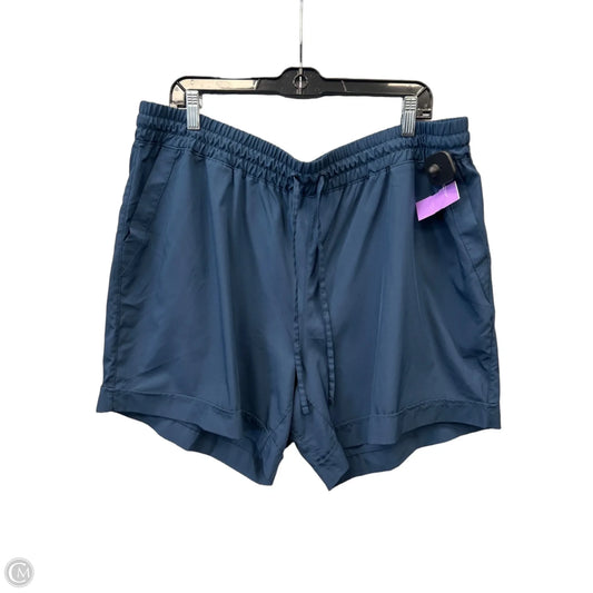 Athletic Shorts By Mondetta In Blue, Size: Xxl