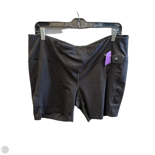 Athletic Shorts By Athletic Works In Black, Size: 3x