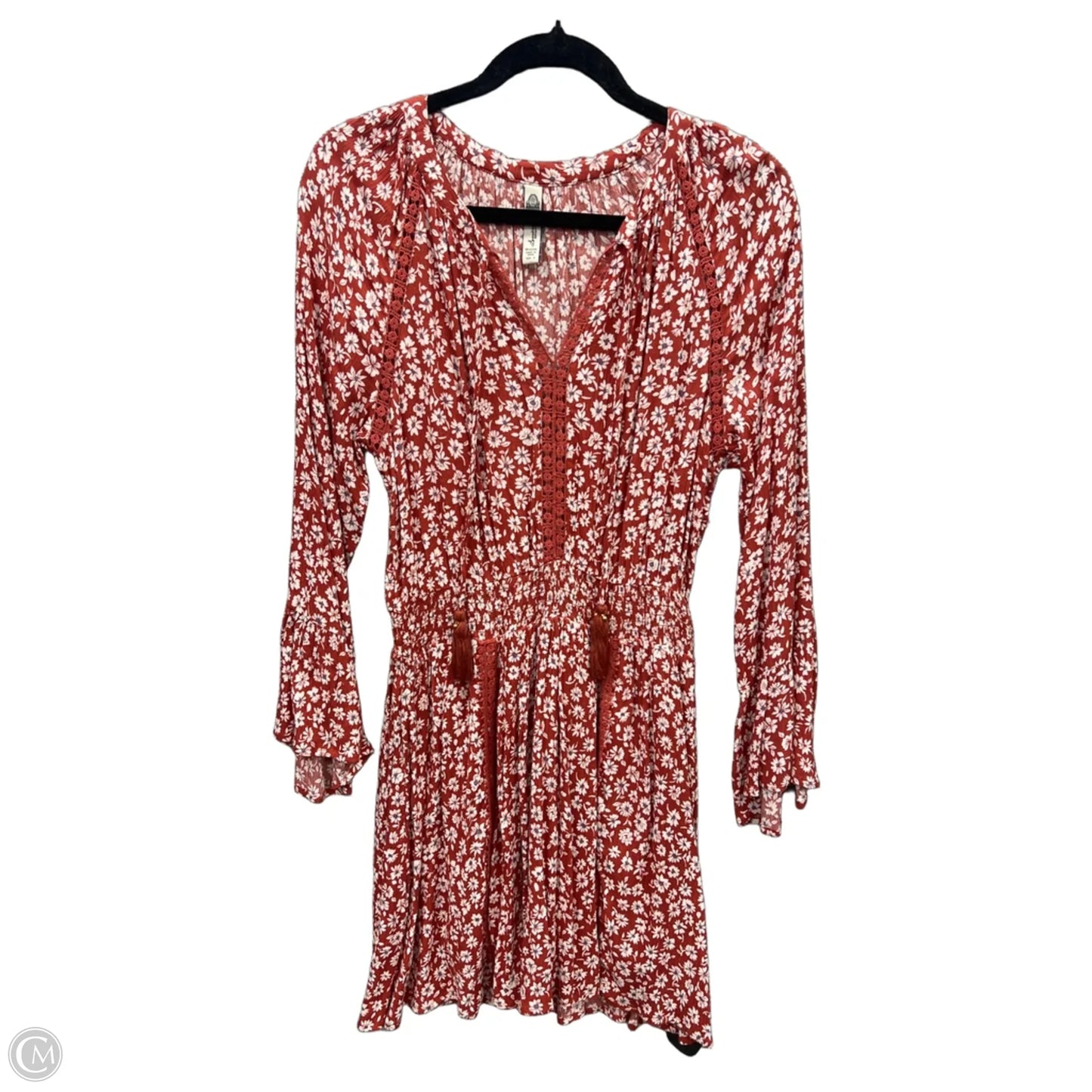 Dress Casual Midi By American Rag In Orange, Size: S