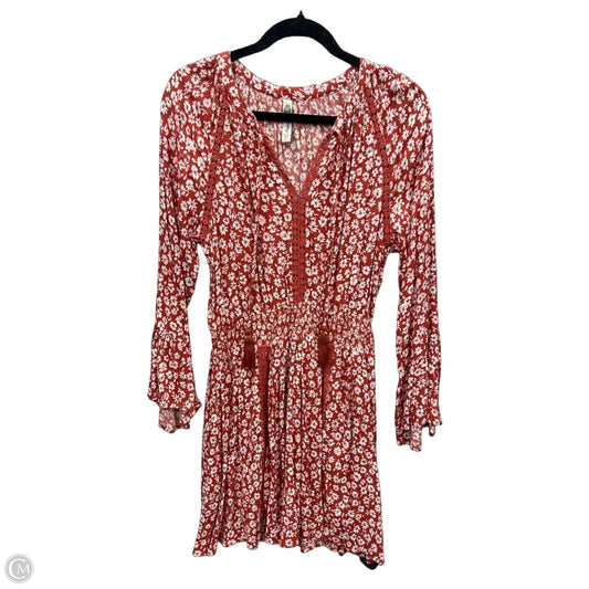 Dress Casual Midi By American Rag In Orange, Size: S