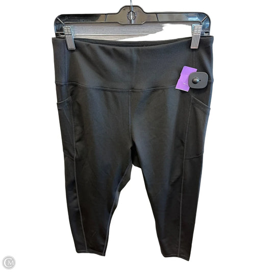 Athletic Leggings By Clothes Mentor In Black, Size: Xl
