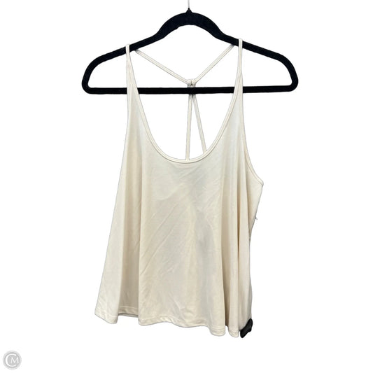 Top Sleeveless By Old Navy In Cream, Size: M