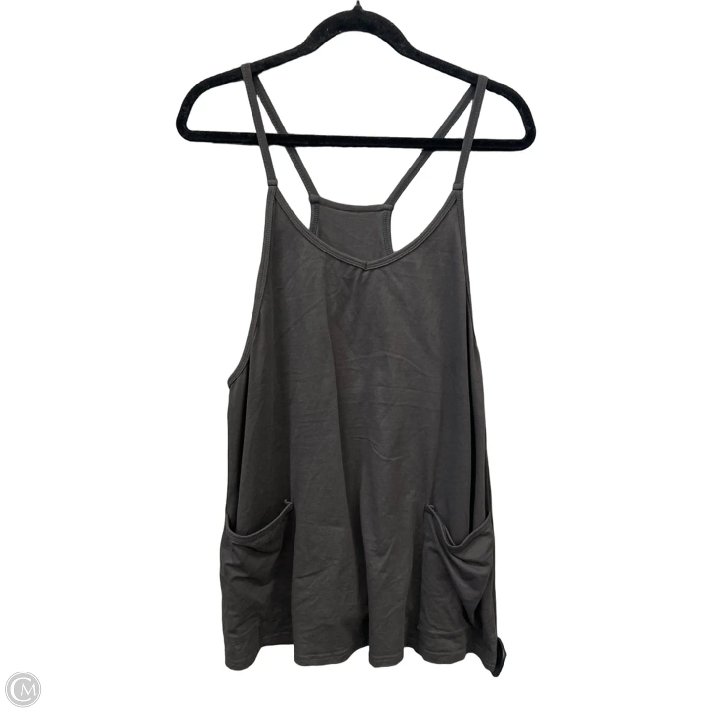 Romper By Clothes Mentor In Grey, Size: M