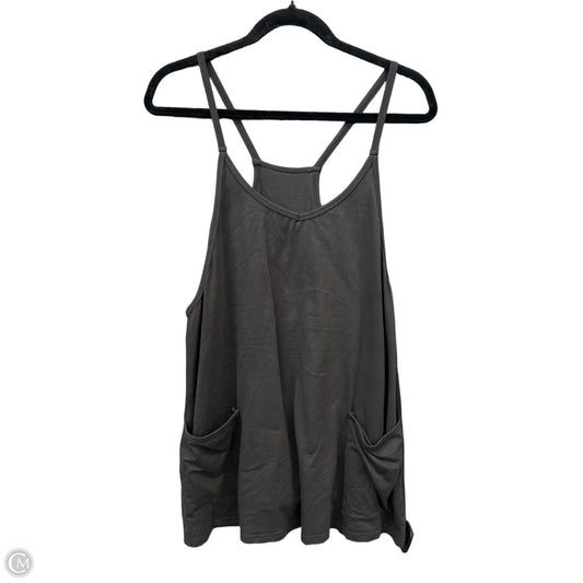 Romper By Clothes Mentor In Grey, Size: M