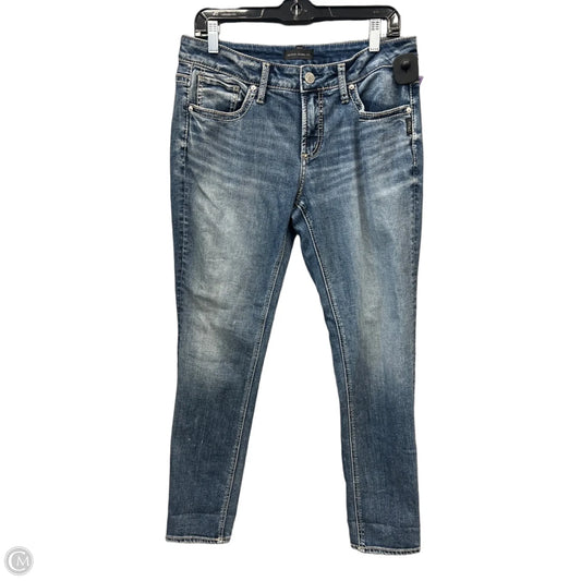 Jeans Skinny By Clothes Mentor In Blue Denim, Size: 12