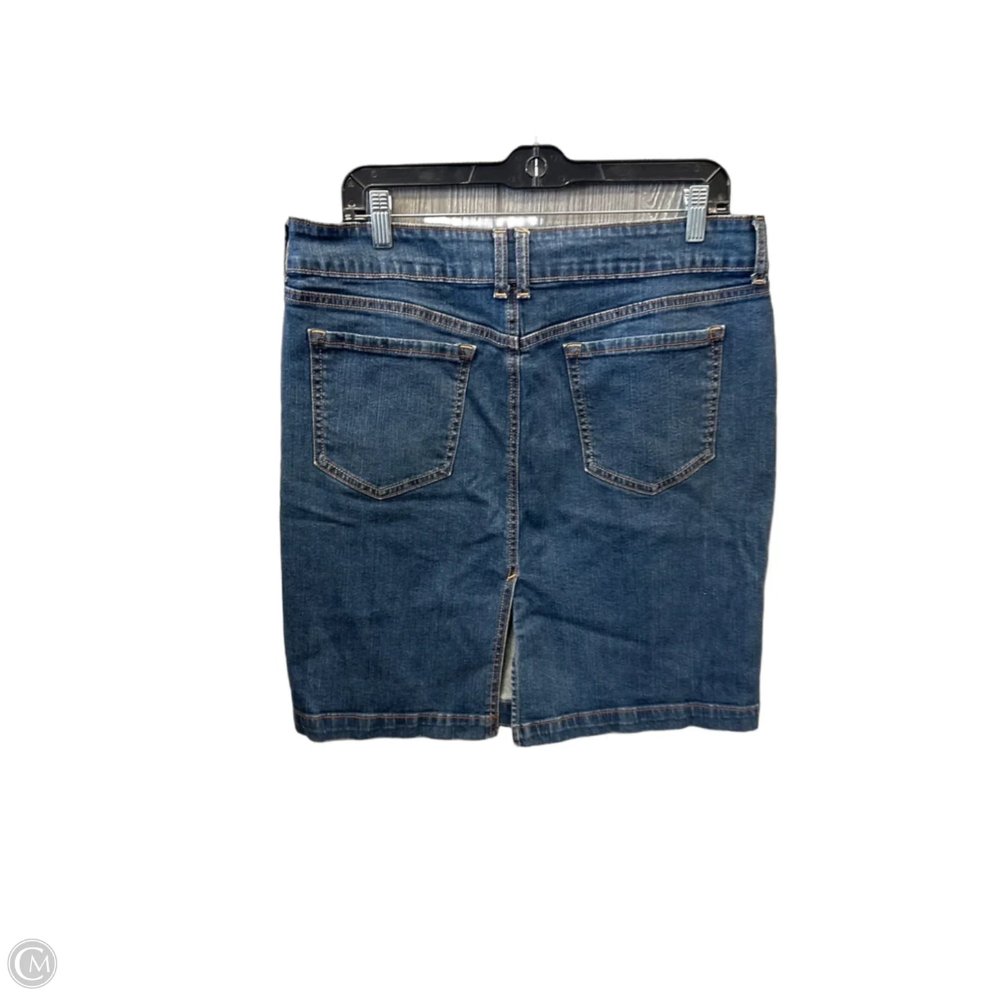 Skirt Midi By Old Navy In Blue Denim, Size: 14