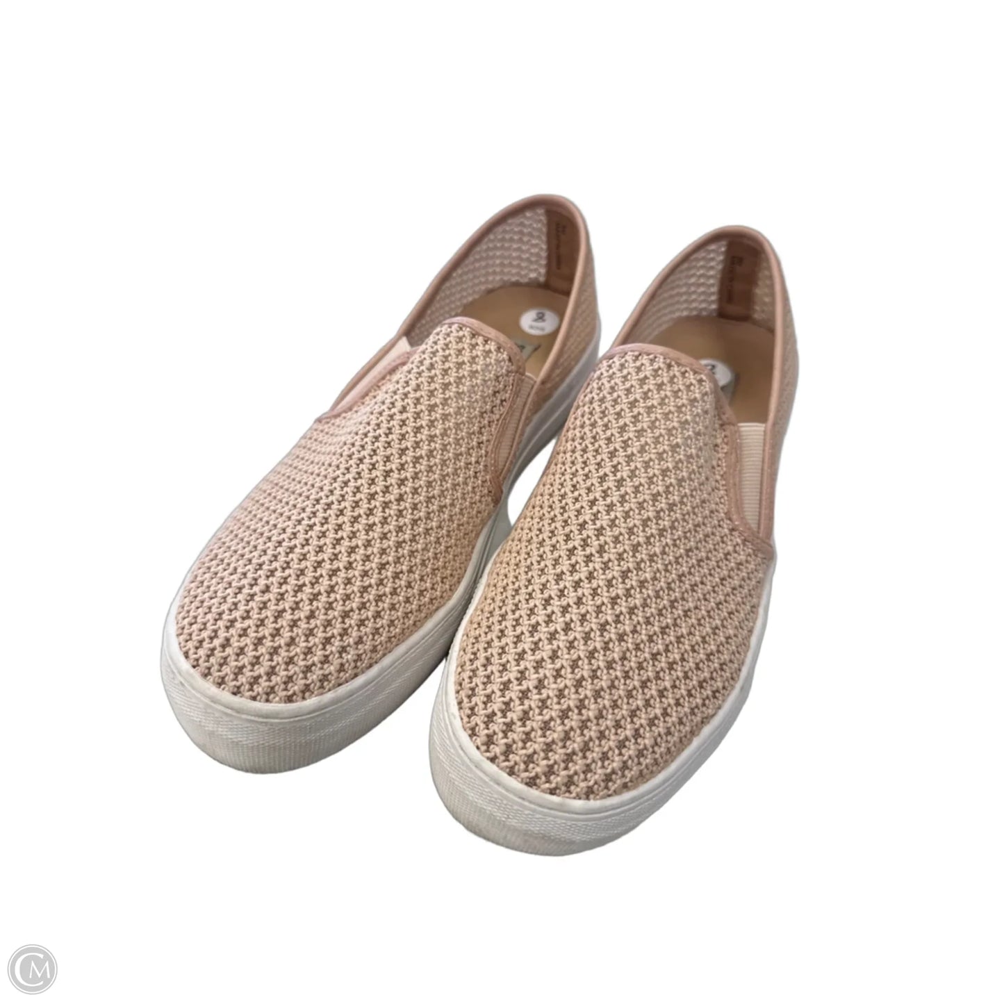 Shoes Flats By Steve Madden In Pink & White, Size: 8