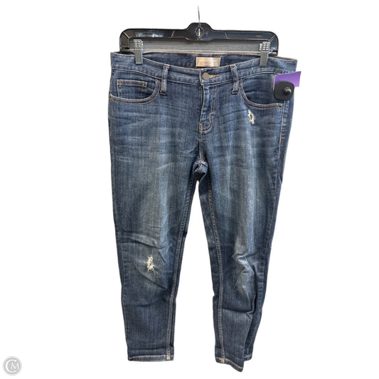 Jeans Boyfriend By Banana Republic In Blue Denim, Size: 6