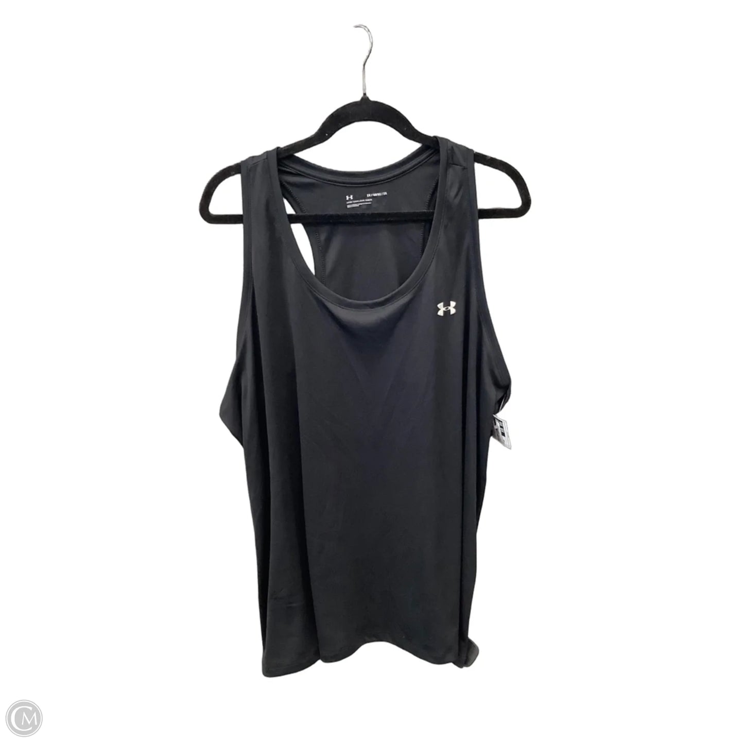 Athletic Tank Top By Under Armour In Black, Size: 2x