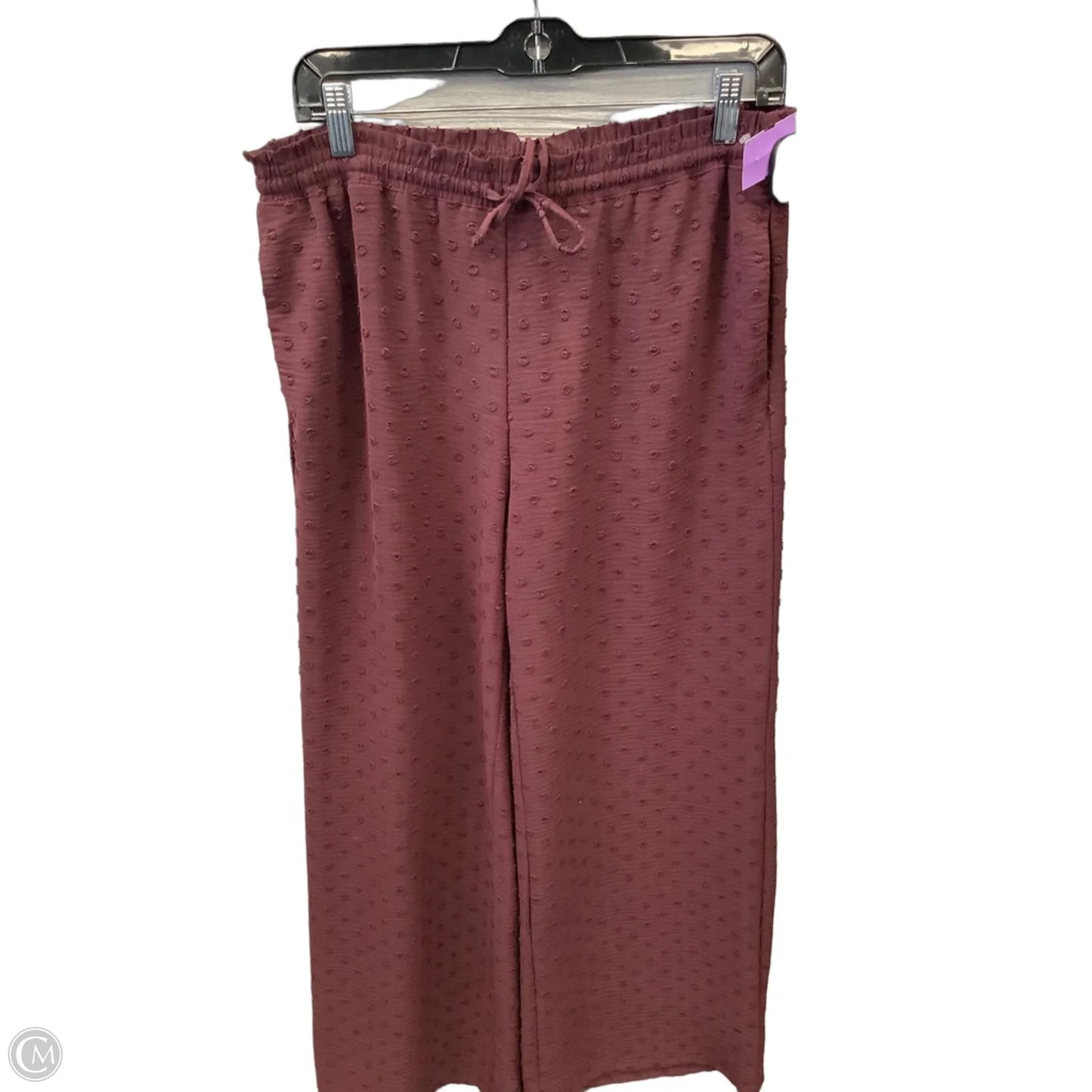 Pants Wide Leg By Divided In Red, Size: 4