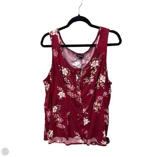 Top Sleeveless By Torrid In Purple, Size: 2x