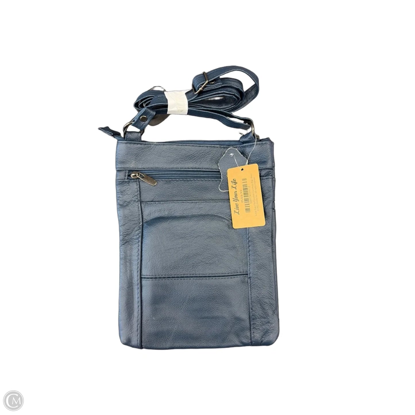 Crossbody Leather By Clothes Mentor, Size: Small