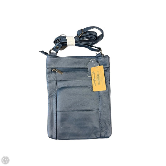 Crossbody Leather By Clothes Mentor, Size: Small