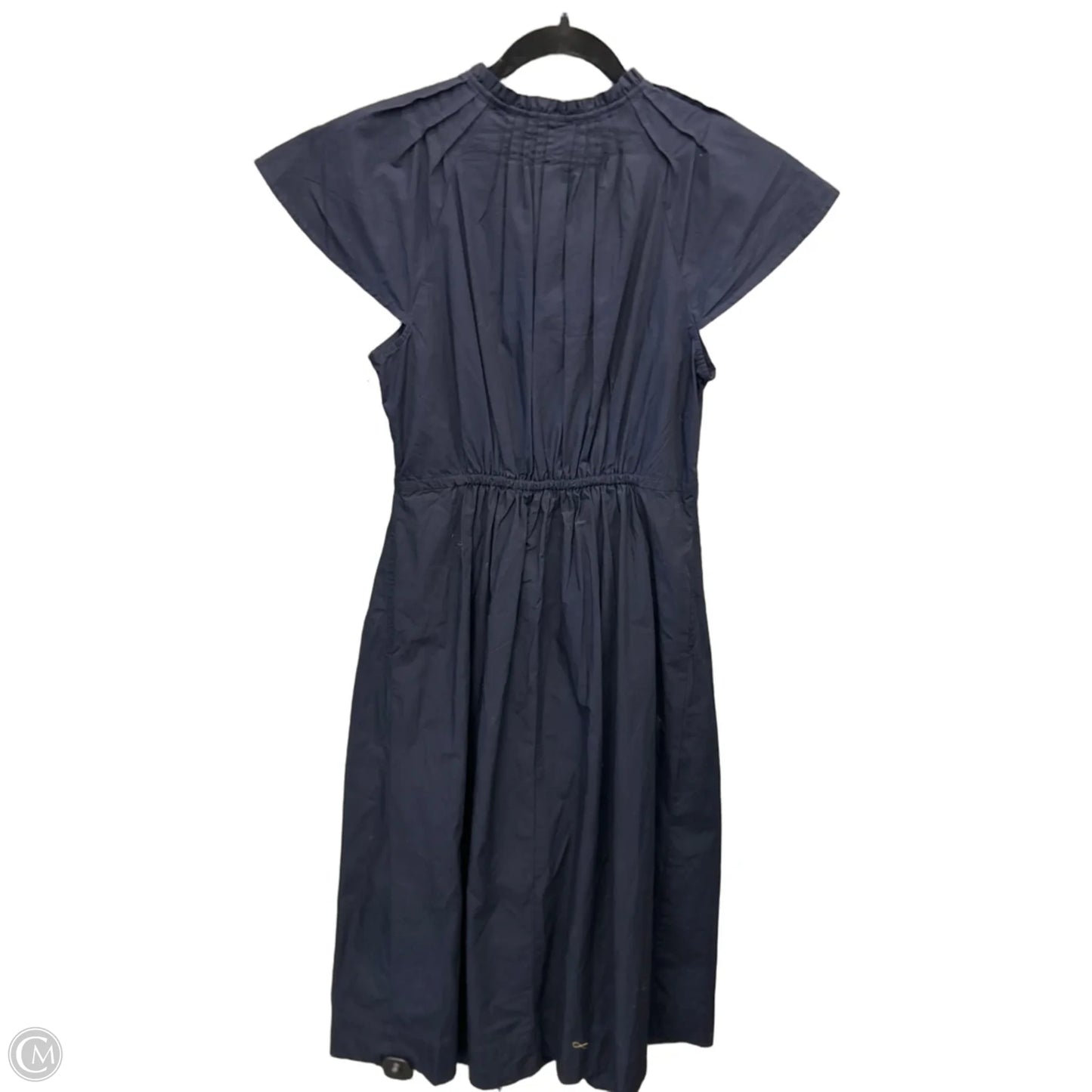 Dress Casual Midi By Free Assembly In Navy, Size: M