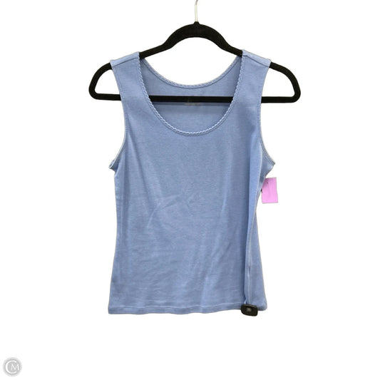 Top Sleeveless By Studio Works In Blue, Size: S