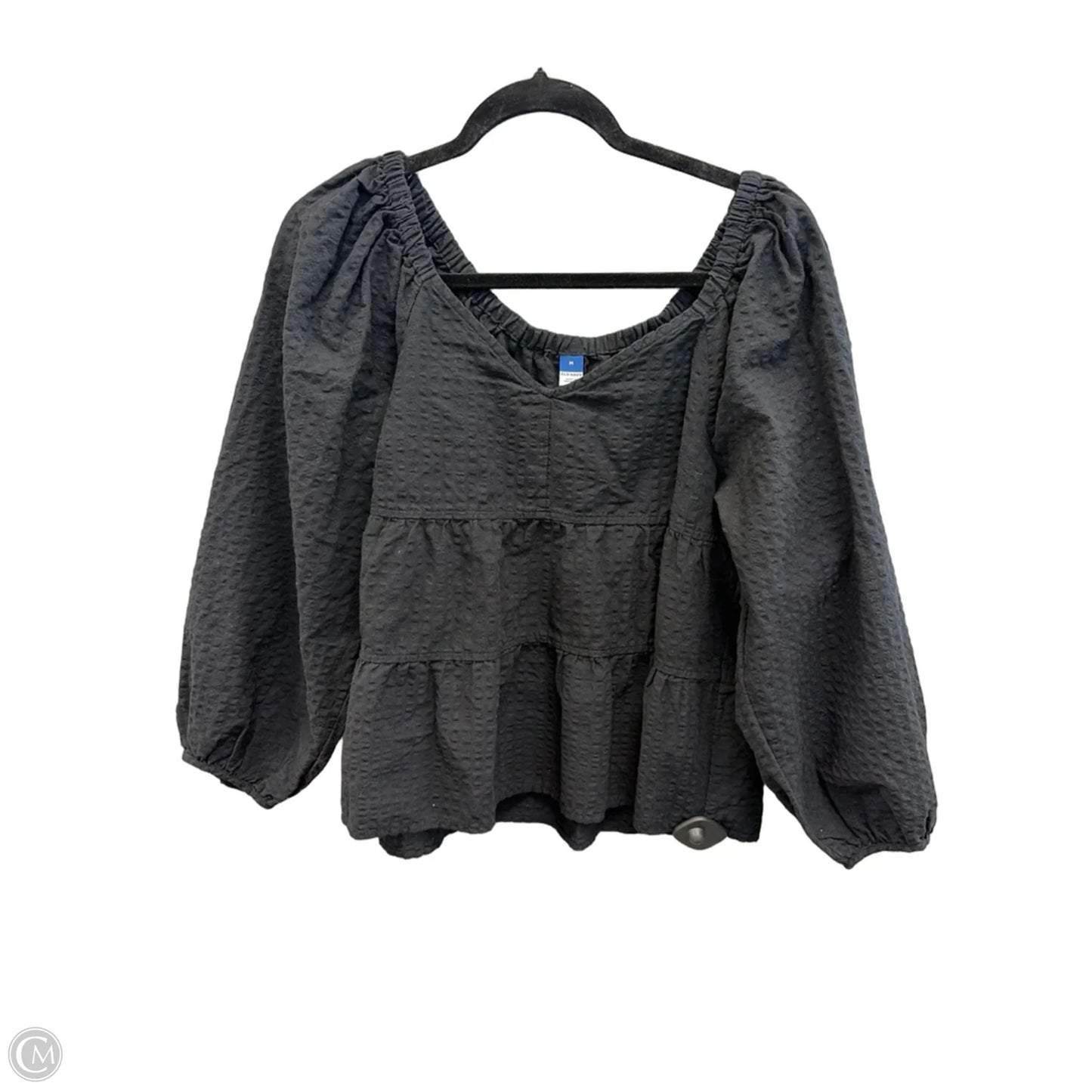 Top Long Sleeve By Old Navy In Black, Size: M