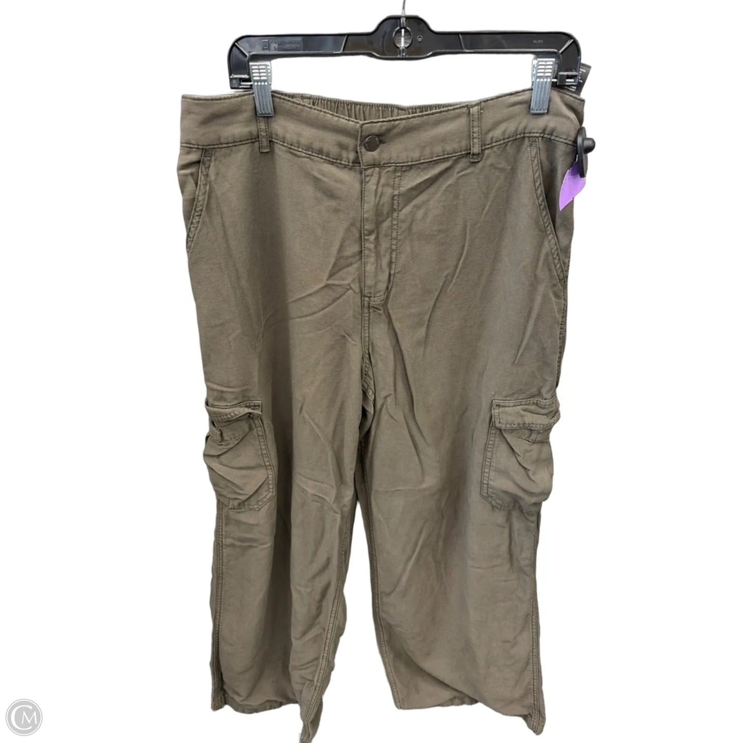 Pants Cargo & Utility By Well Worn In Green, Size: 12