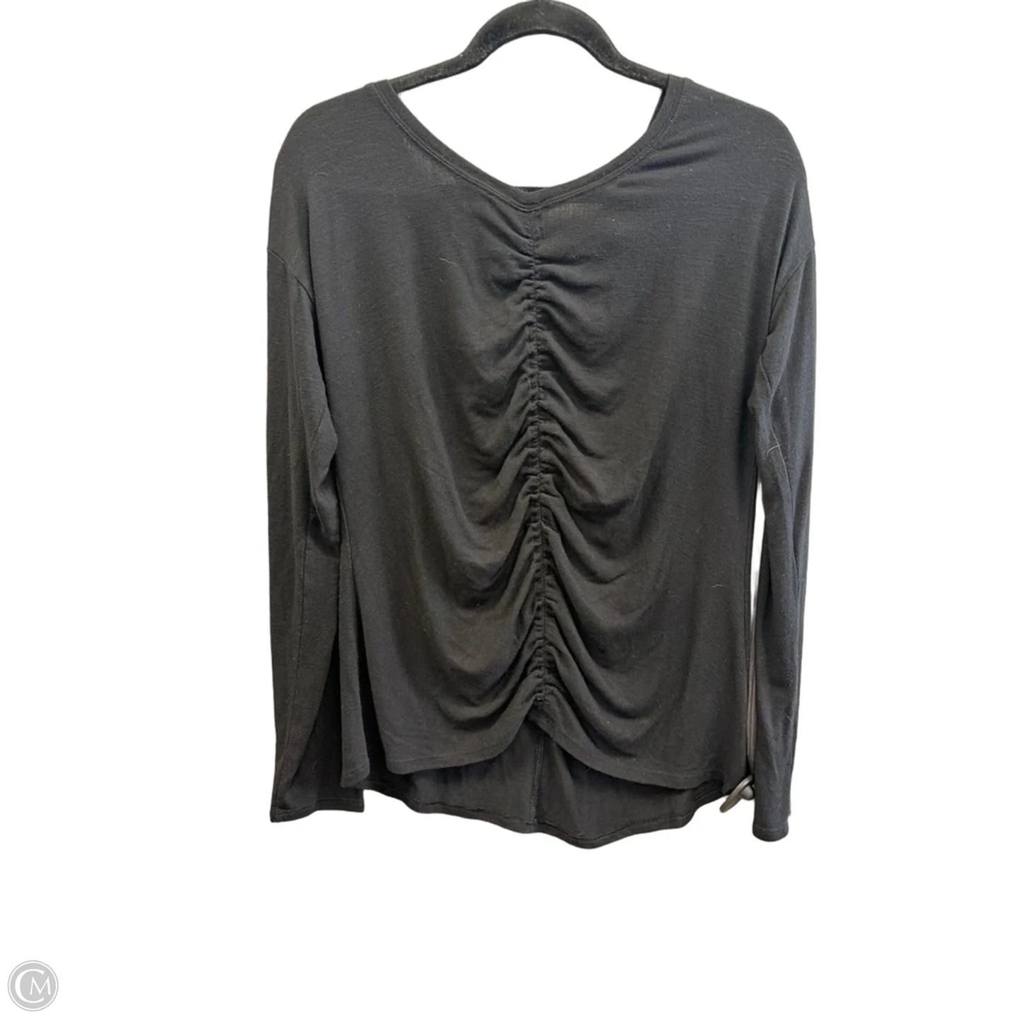Top Long Sleeve By Zella In Black, Size: M