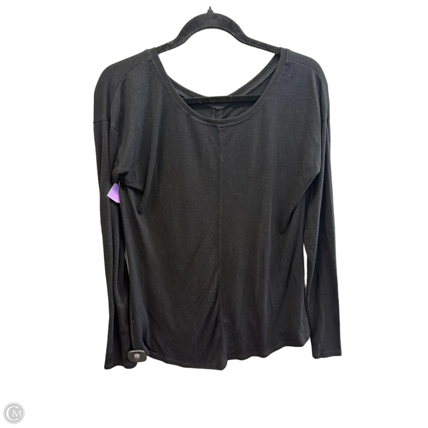 Top Long Sleeve By Zella In Black, Size: M