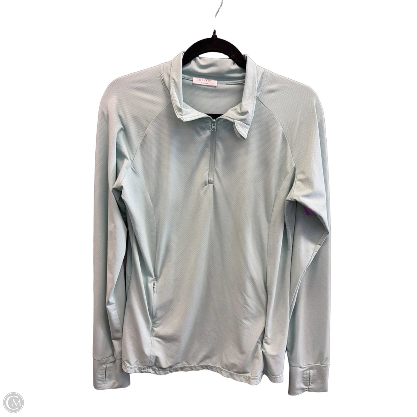 Athletic Top Long Sleeve Crewneck By Clothes Mentor In Green, Size: L