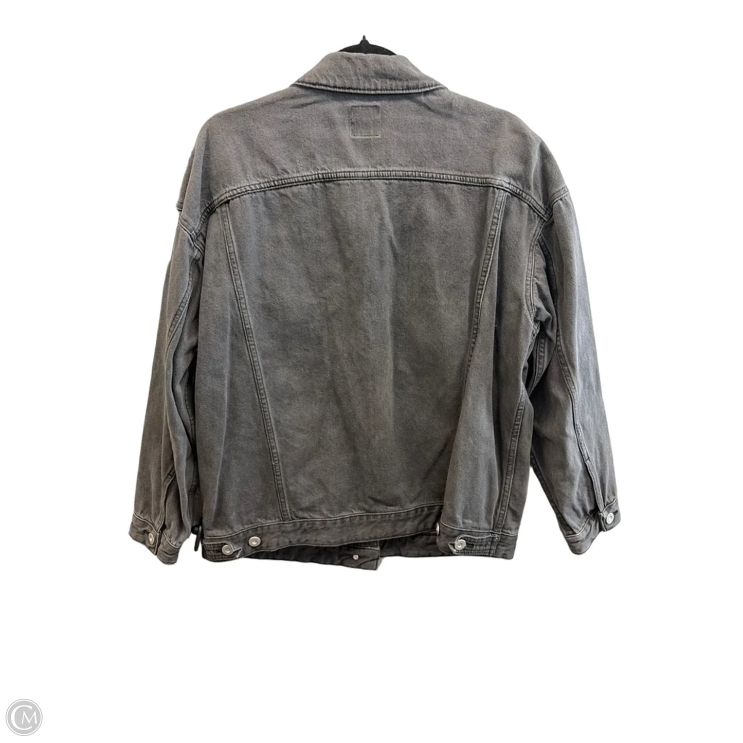 Jacket Denim By Wild Fable In Black Denim, Size: L
