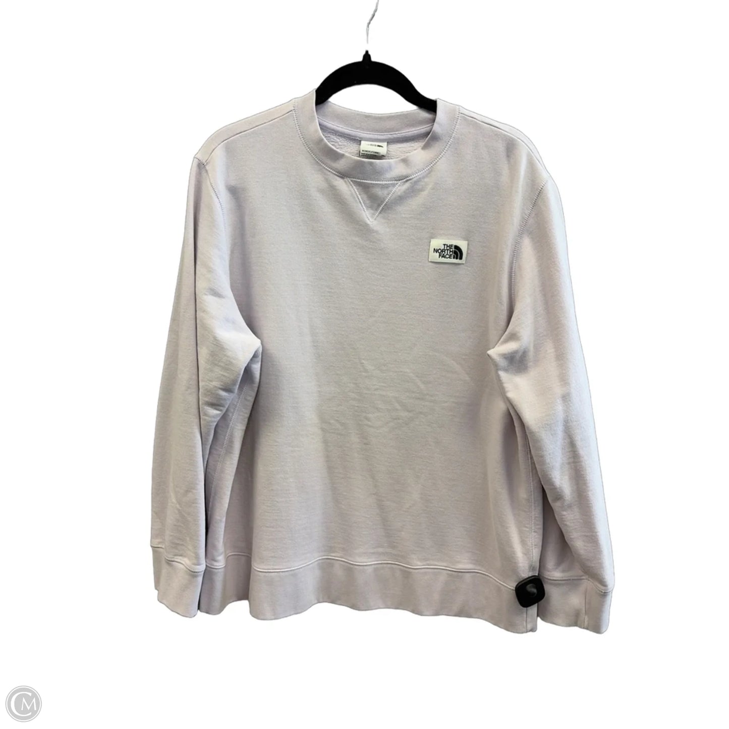 Sweatshirt Crewneck By The North Face In Purple, Size: Xxl