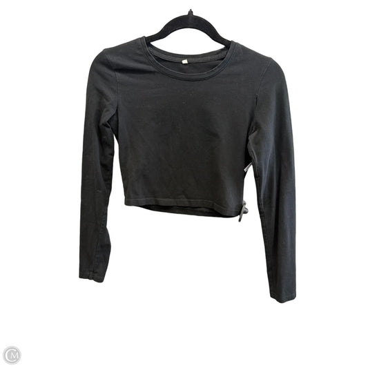 Top Long Sleeve By Clothes Mentor In Black, Size: S